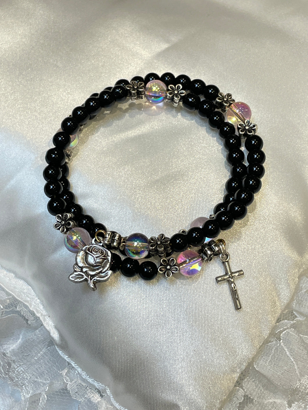 Rosary Bracelet with Charms