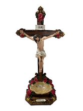 Load image into Gallery viewer, Crucifix Holy Water Font
