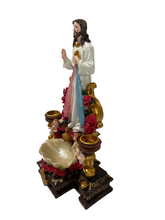 Load image into Gallery viewer, Divine Mercy with Holy Water Bowl

