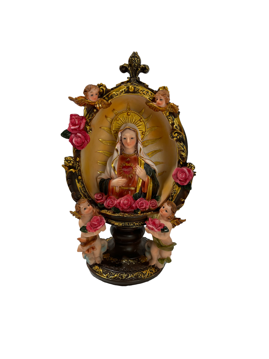 Sacred Heart of Mary with Cherub