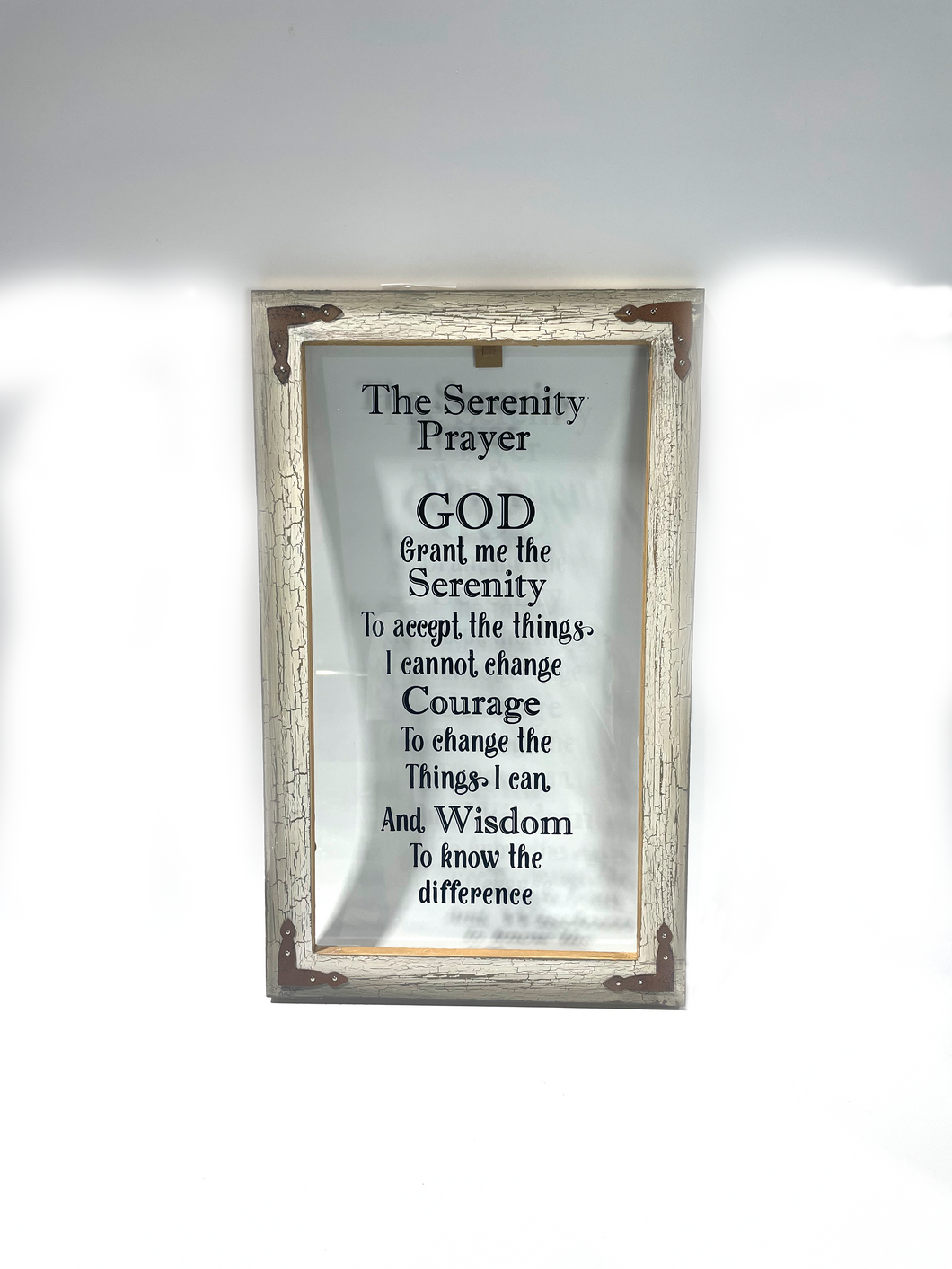 The Serenity Prayer Wall Plaque