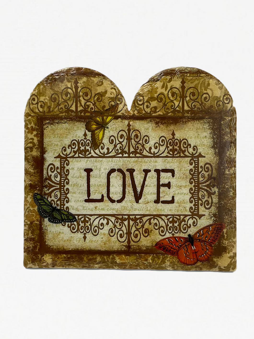 Love Ceramic Plaque