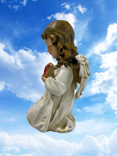 Load image into Gallery viewer, Angel Holding Heart Memorial
