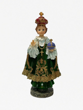 Load image into Gallery viewer, Green Infant Jesus of Prague
