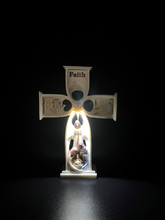 Load image into Gallery viewer, Light-Up Christmas Faith Cross
