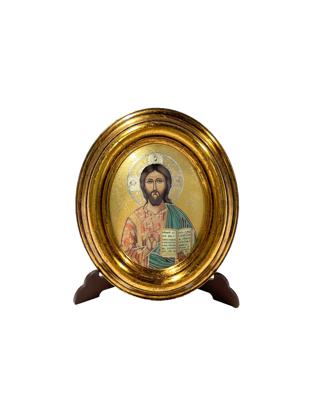 Pantocrator Gold Leaf Plaque