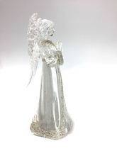 Load image into Gallery viewer, Light-up Glitter Praying Angel Figurine
